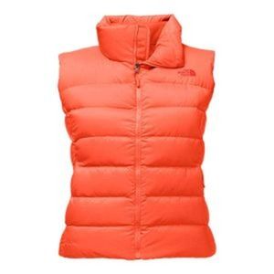 The North Face Women’s Nuptse Vest – Nasturtium Orange XL